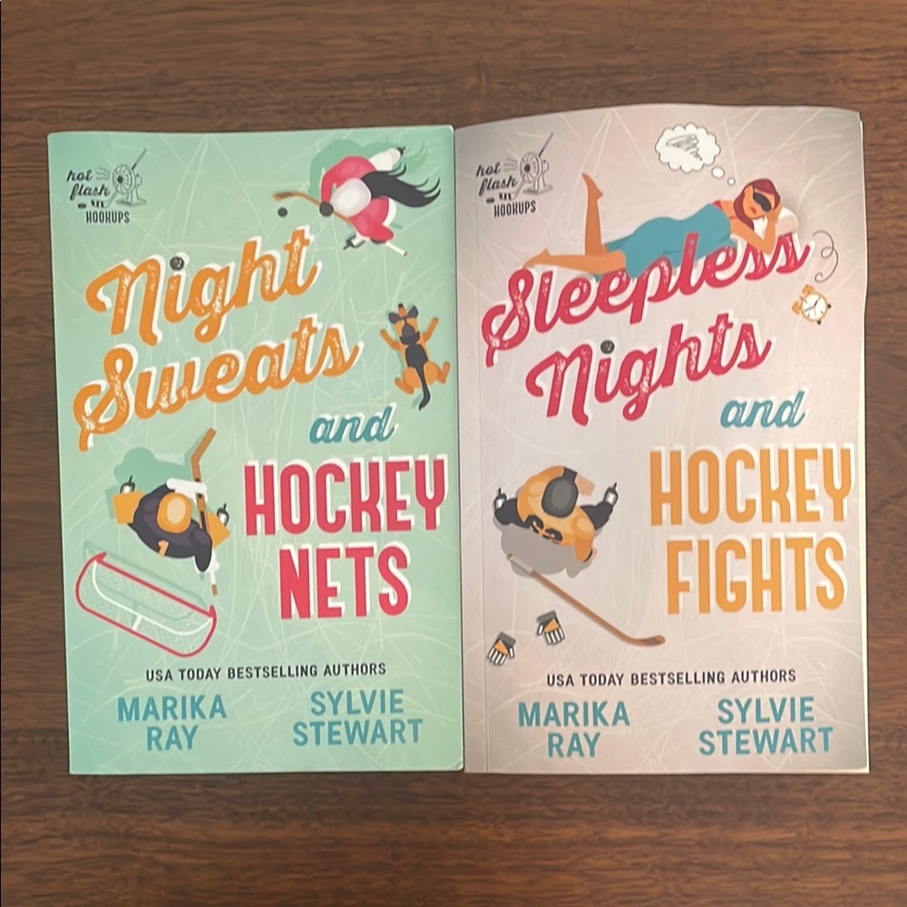 Marika Ray & Sylvia Stewart Hot Flash Hookups Books 3 & 4